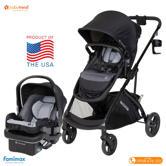 Xe đẩy và ghế ngồi ô tô Baby Trend Passport Switch