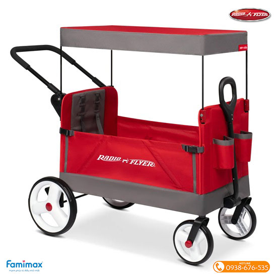 Xe kéo đẩy Radio Flyer Convertible Stroll 'n Wagon