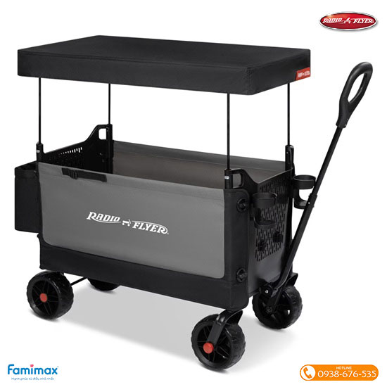 Xe đẩy kéo Radio Flyer Flex Hauler Kid & Cargo Wagon